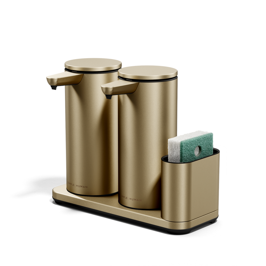 Dual Sensor Pump 14 oz. + Caddy