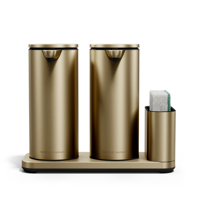 Dual Sensor Pump 14 oz. + Caddy