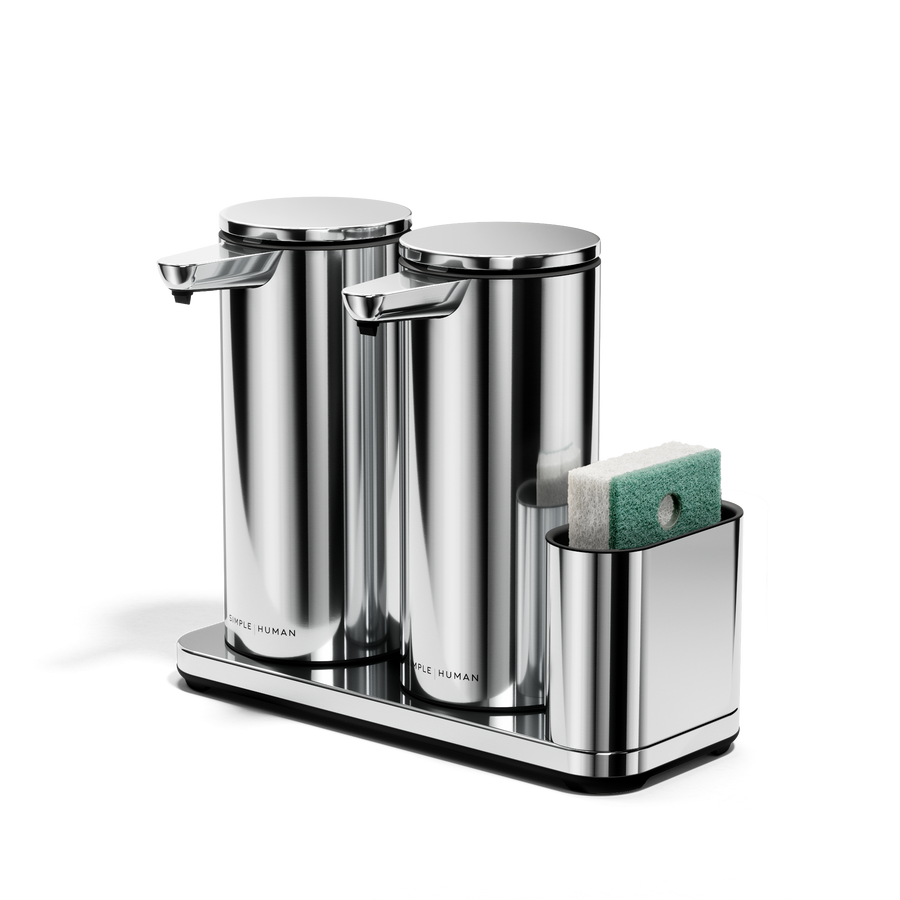 Dual Sensor Pump 14 oz. + Caddy