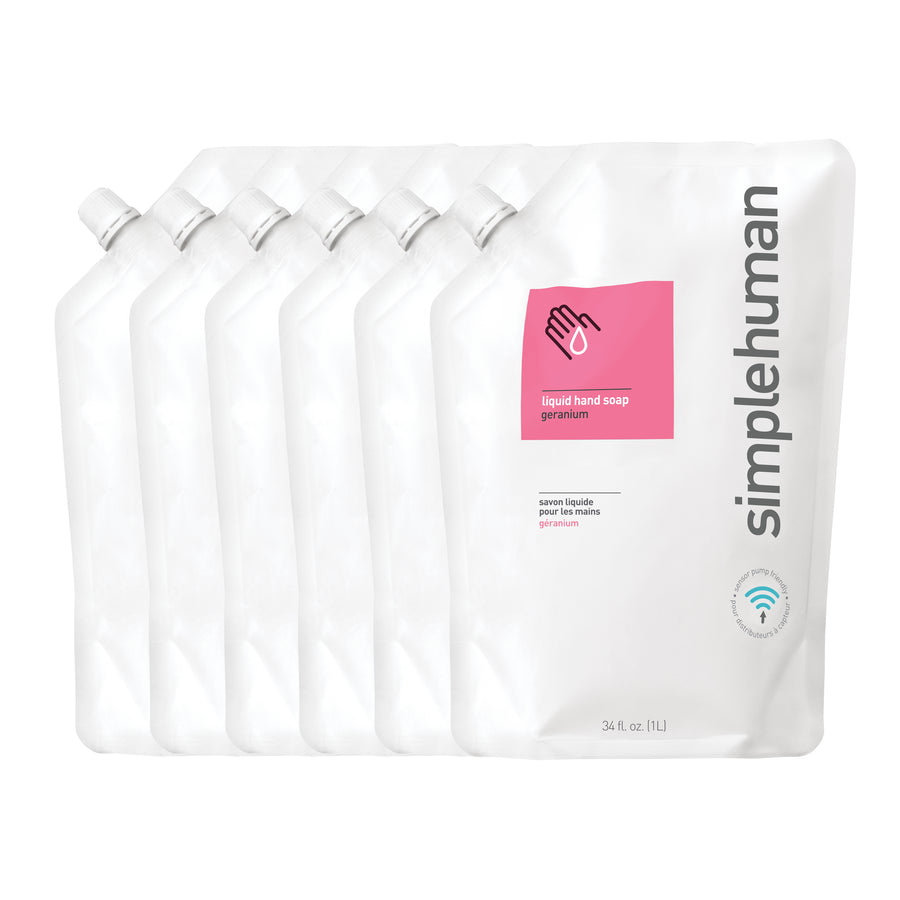 Geranium Liquid Hand Soap Refill Pouch