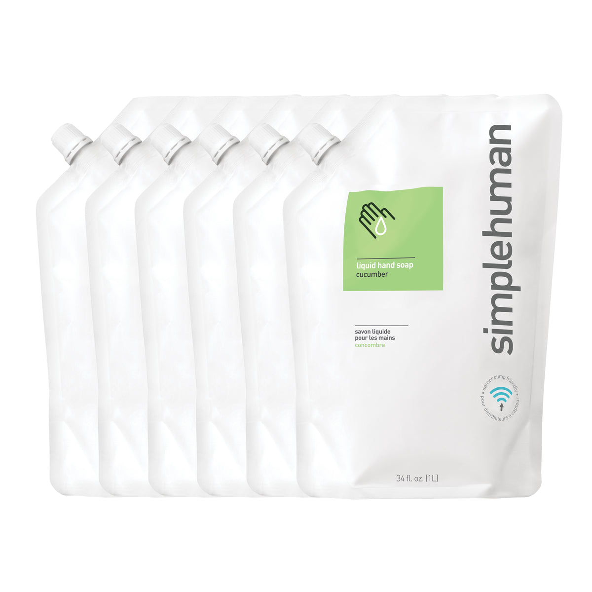 Cucumber Liquid Hand Soap Refill Pouch
