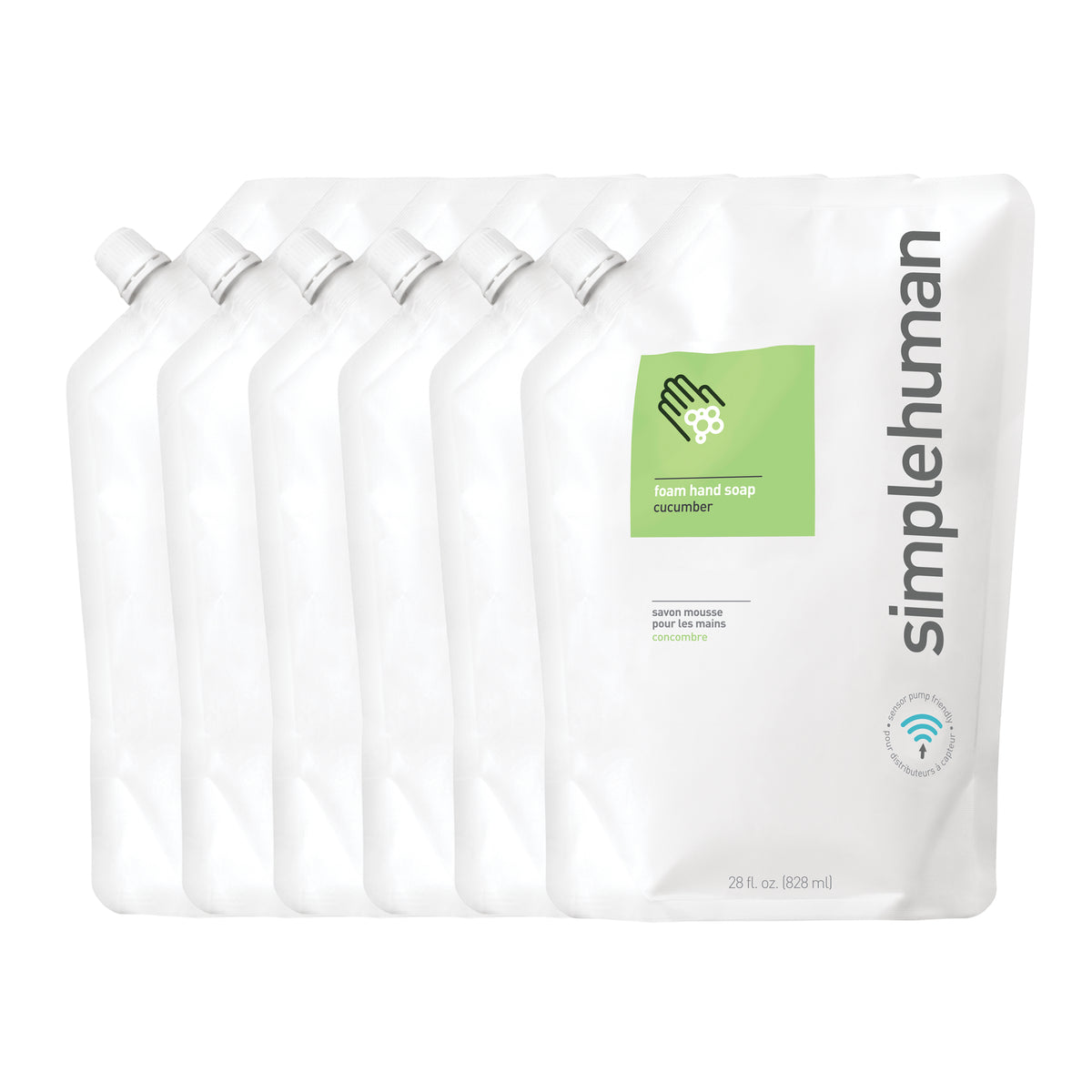 Cucumber Foam Hand Soap Refill Pouch