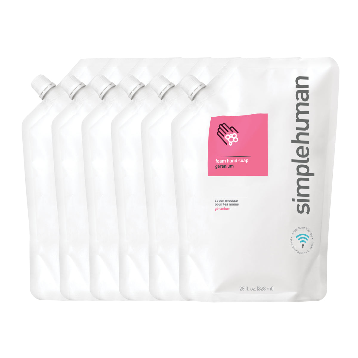 Geranium Foam Hand Soap Refill Pouch