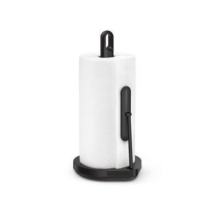 tension arm paper towel holdermatte black