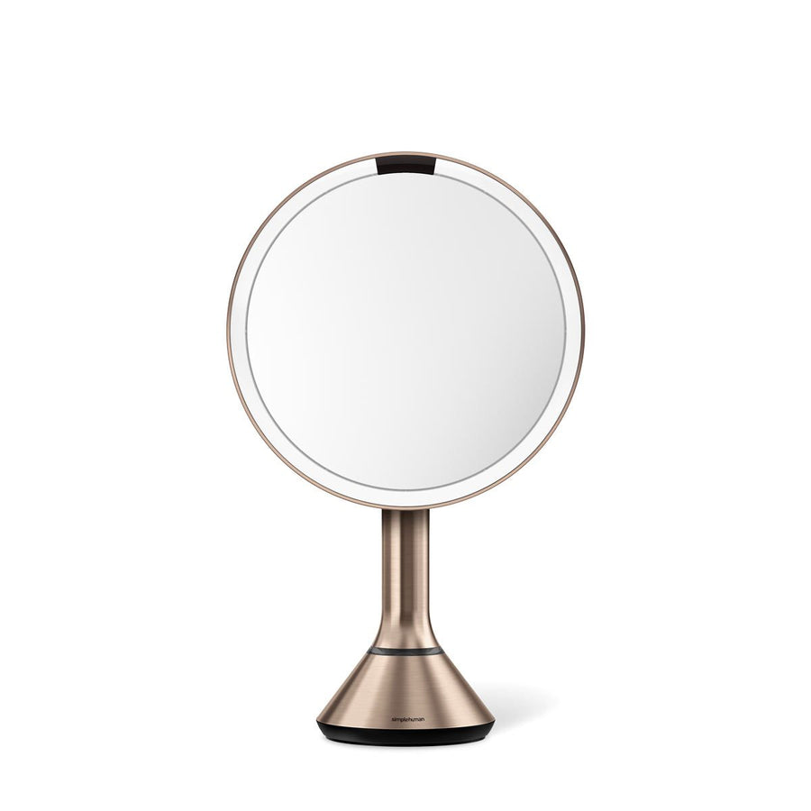 Sensor Mirror with Touch-Control Brightness and Dual Light Setting with 10x Detail Mirror