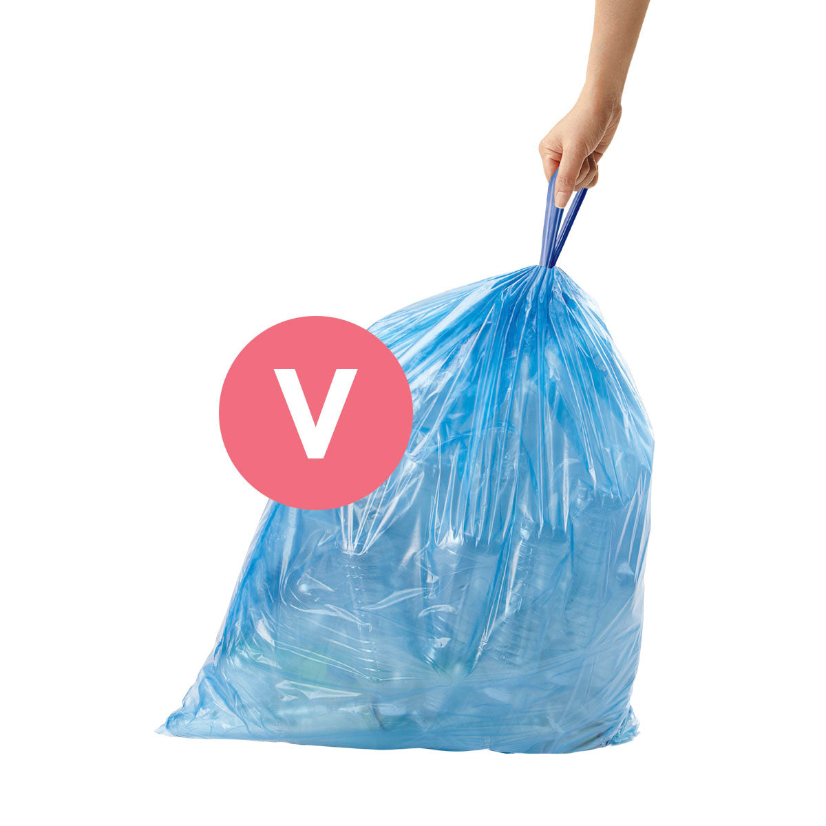 Code V Blue Recycling Custom Fit Liners