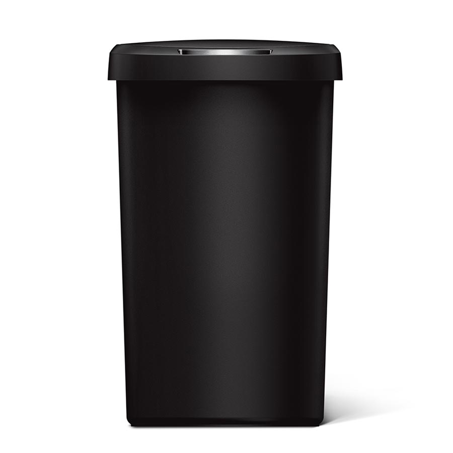 gen1 45L semi-round plastic sensor trash can